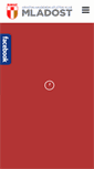 Mobile Screenshot of haak-mladost.com