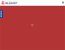 Tablet Screenshot of haak-mladost.com